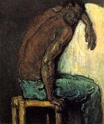 Paul Cezanne Der Afrikaner Scipio France oil painting artist